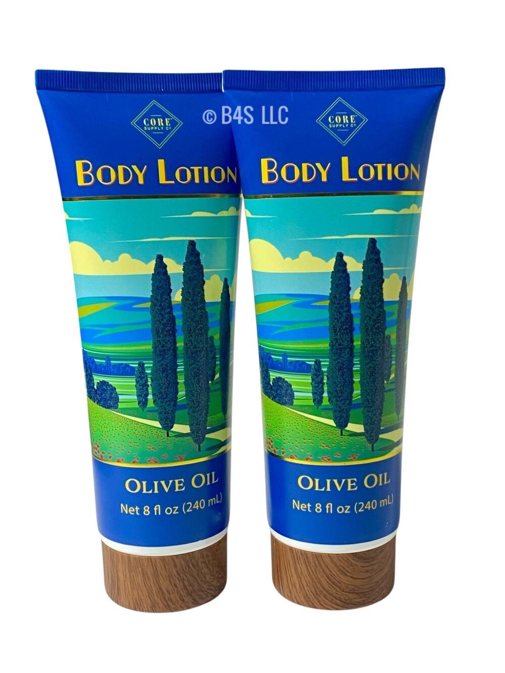 Core Bamboo Olive Oil Body Lotion 8 Fl oz Moisturizing Skin Care 2 Pack
